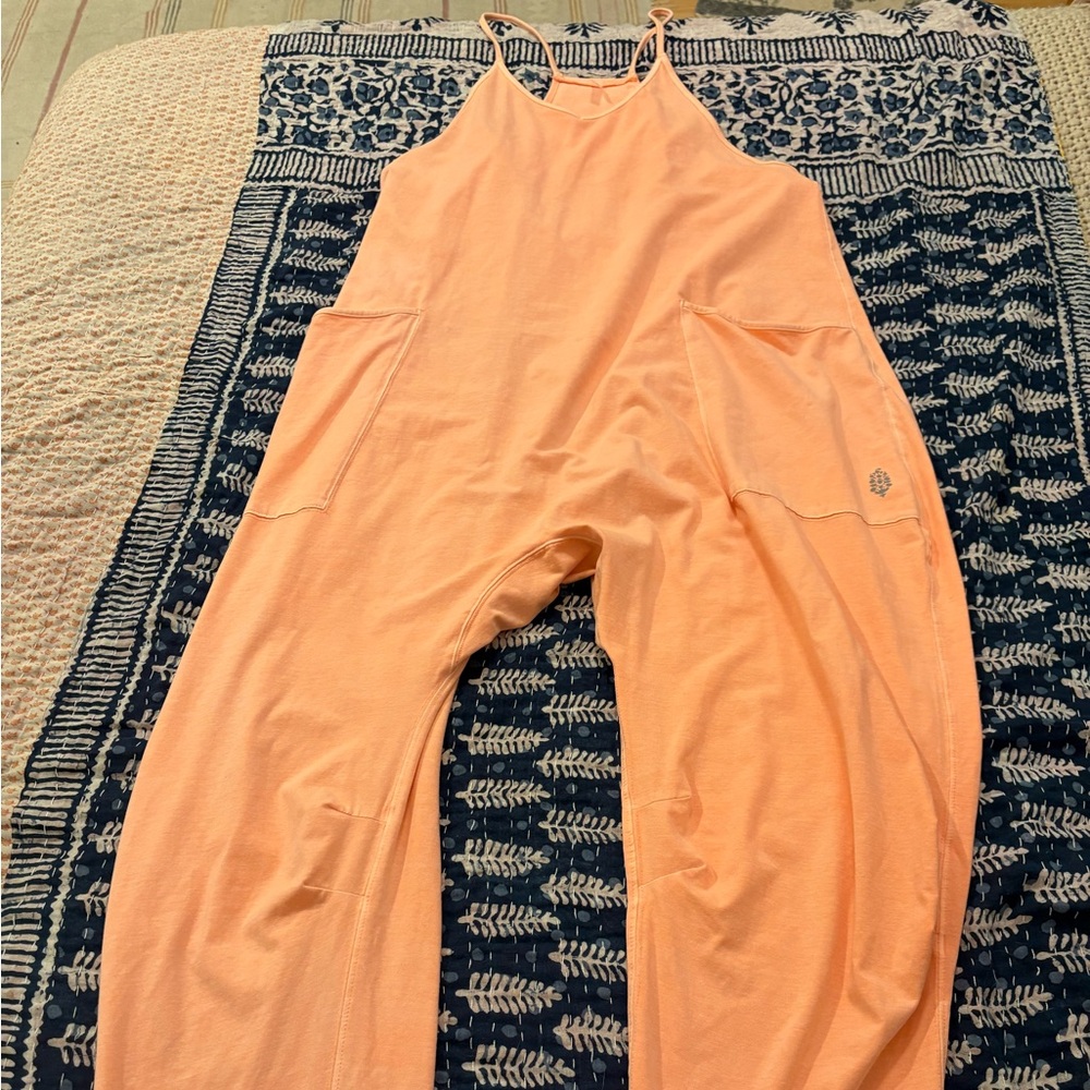 NWT FP Movement Pastel Peach Jumpsuit - Picture 3 of 10